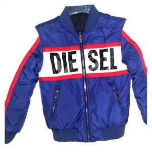 Boys Diesel Reversible Jacket